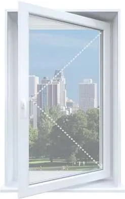 Одностворчатое пластиковое окно Rehau Blitz-Design