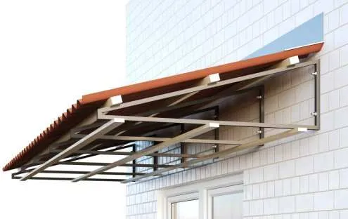 Крыши для балконов и лоджий